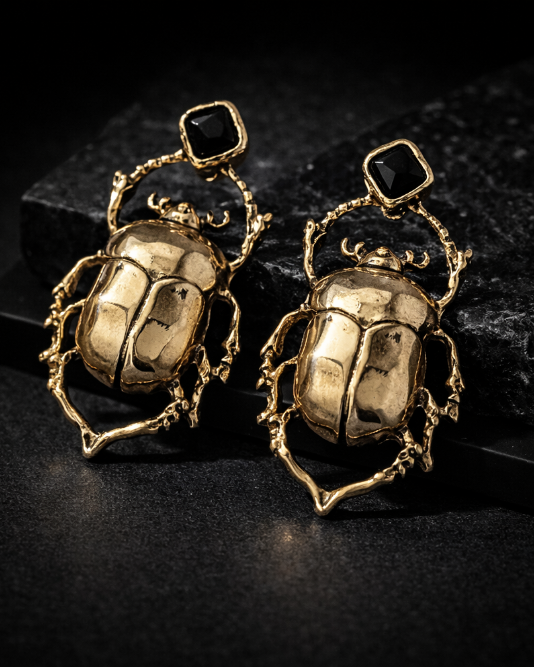 Scarab Earrings