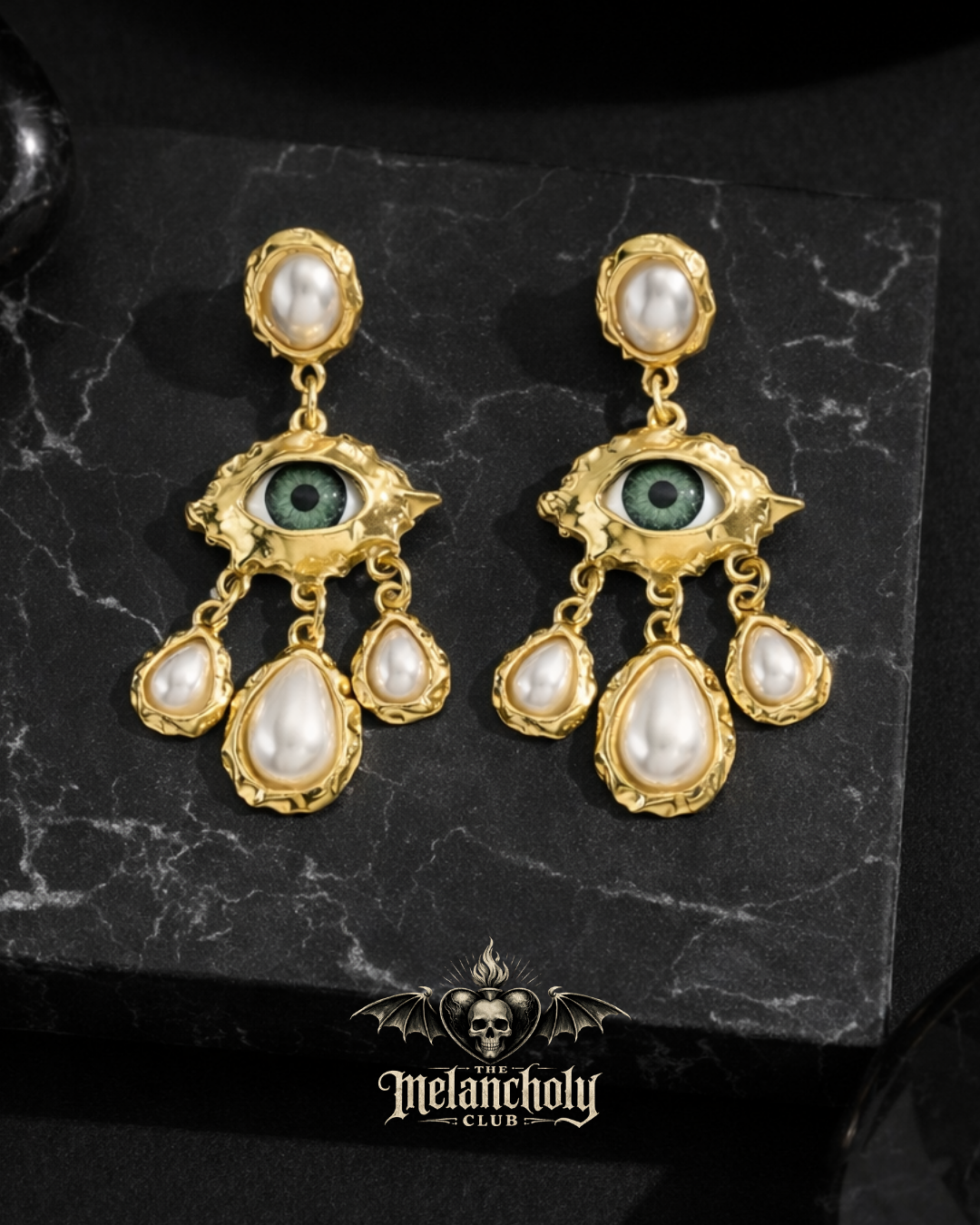 Unblinking Earrings